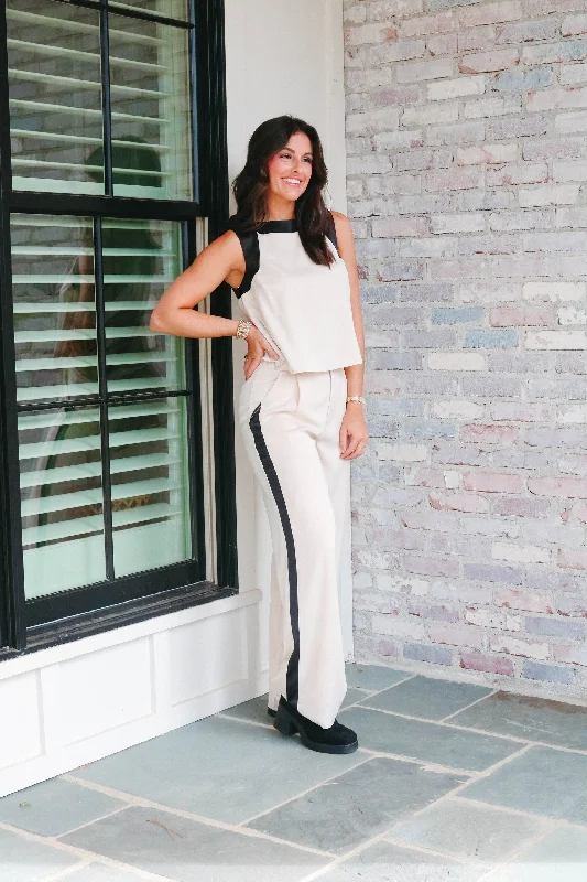 Cecilia Pants Fashionable Tapered Leg Pants