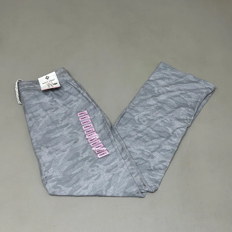 MEMBERS MARK Favorite Straight Leg Soft Pant Light Grey Camo Size Small (New) High-Waist Jeans