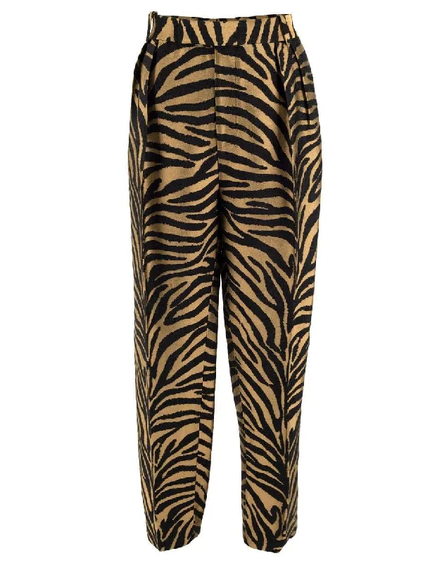 Magdeline Pant Chic Faux Leather Pants