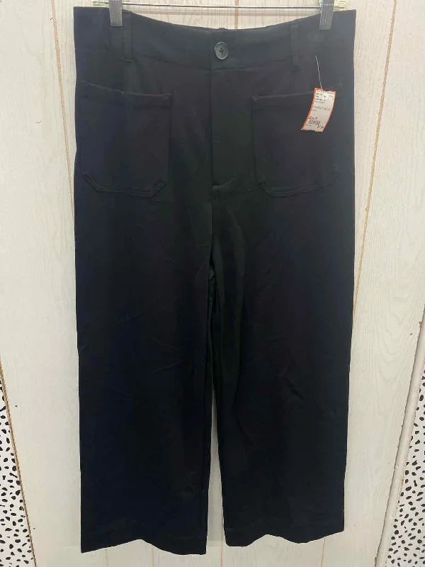 Jones New York Black Womens Size 10 Pants Elegant Wool Trousers