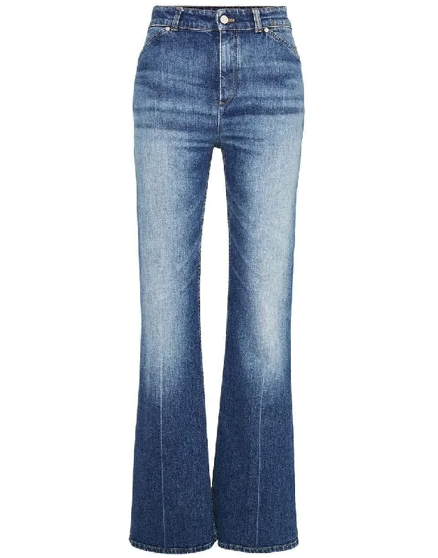 Denim Love Pants Elegant Wool Trousers