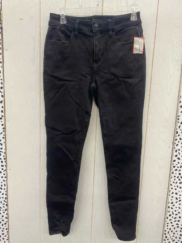 American Eagle Black Womens Size 6 Pants Elegant Trouser Pants