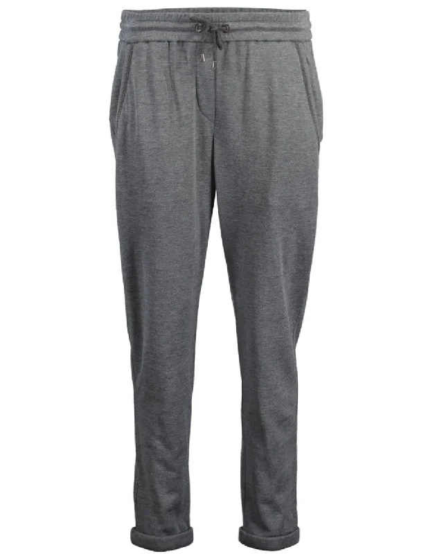 Dark Grey Felpa Spa Pant Comfy Athletic Pants