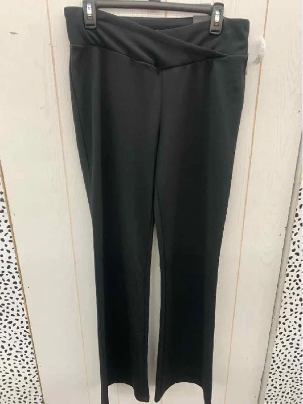 Maurices Black Womens Size 10 Pants Relaxed Linen Pants