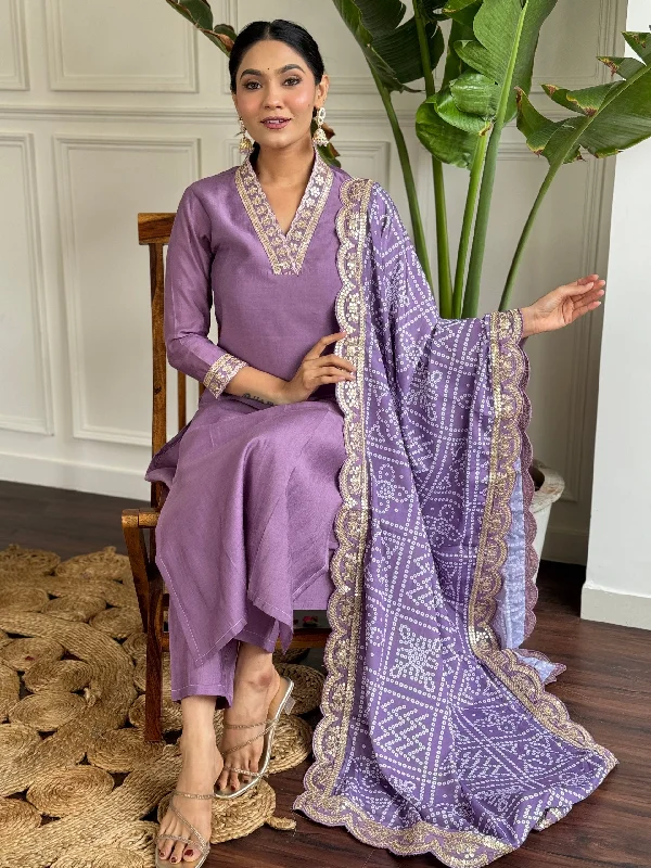 Women Party Wear Embroidery Worked Kurta With Pant And Duppata Set Stylish Casual Pants