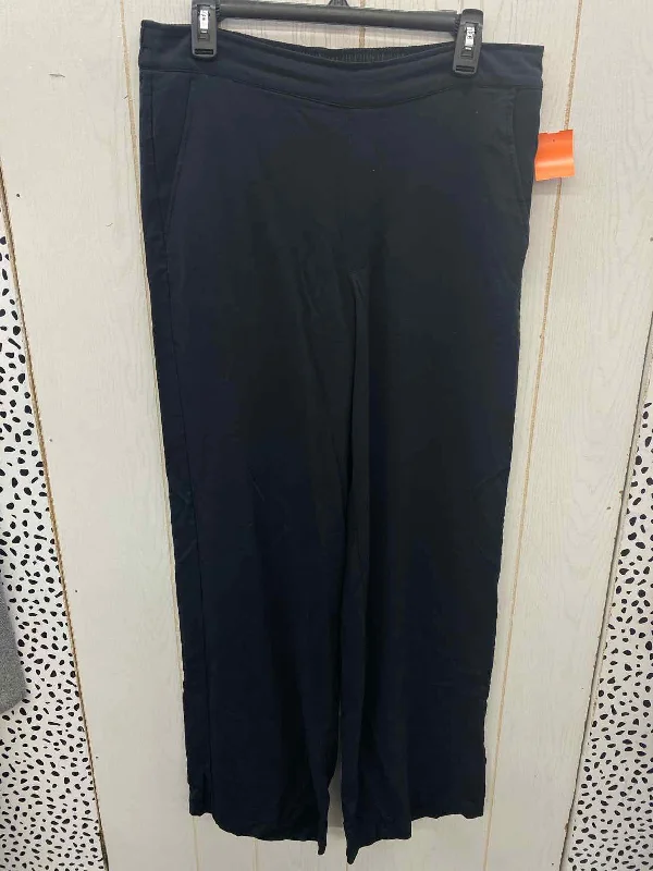Old Navy Black Womens Size L Tall Pants Casual Yoga Pants