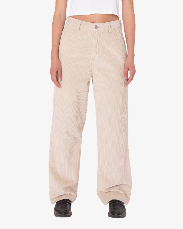 BRIGHTON CORDUROY CARPENTER PANT Chic Checkered Pants