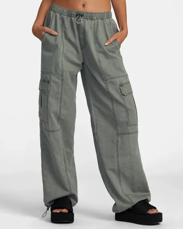 Stowaway Cargo Pants Formal Wide-Leg Pants