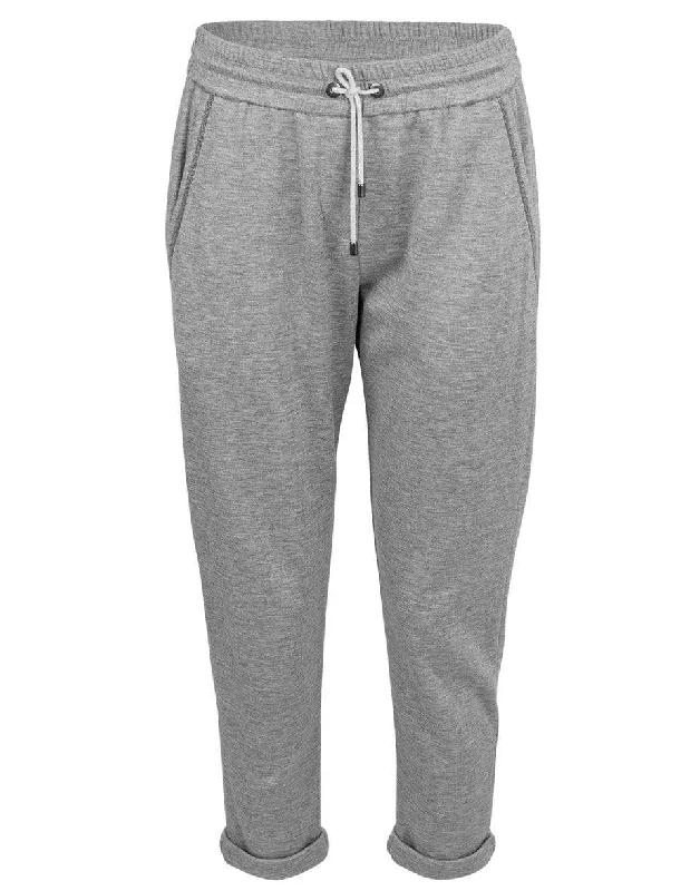 Pull On Spa Pant Stylish Paperbag Waist Pants