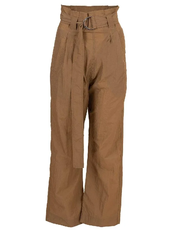 Tech Pant Trendy Wide-Leg Pants