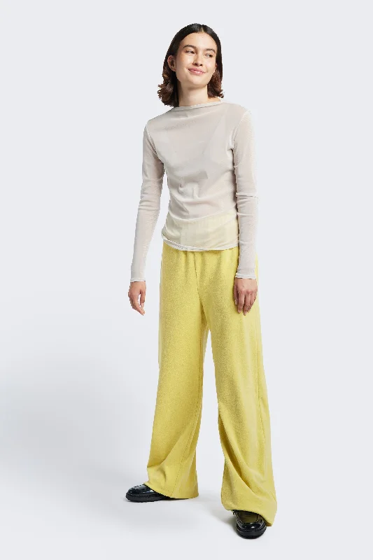 Prone Towelling Track Pant Butter Elegant Dress Pants