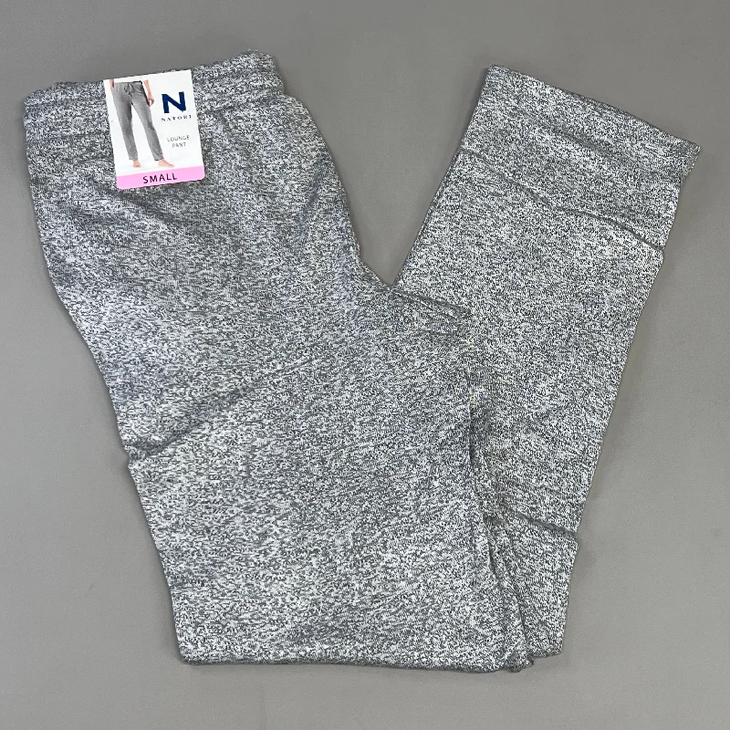 NATORI Soft Stretch Knit Lounge Pant Ankle Length Women's Sz S Heather Grey NC7208Y (New) Comfy High-Waist Jeans