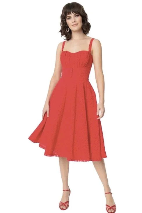 Timeless London Valerie Dress - Red