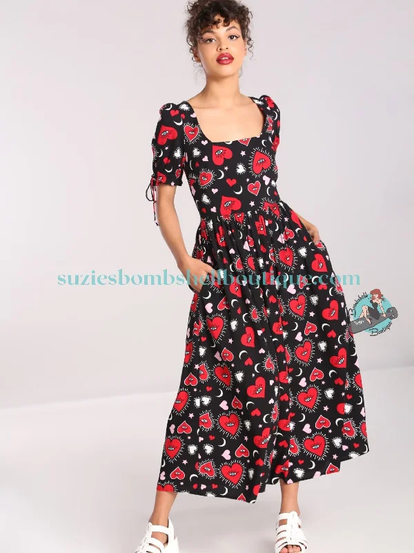Hell Bunny Kate Heart Dress