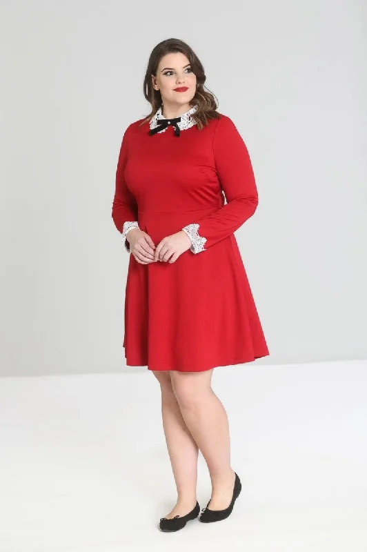 Hell Bunny Ricci Dress - Red
