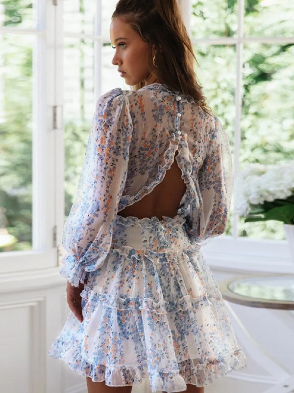 Romantic Boho Chic Floral Dress