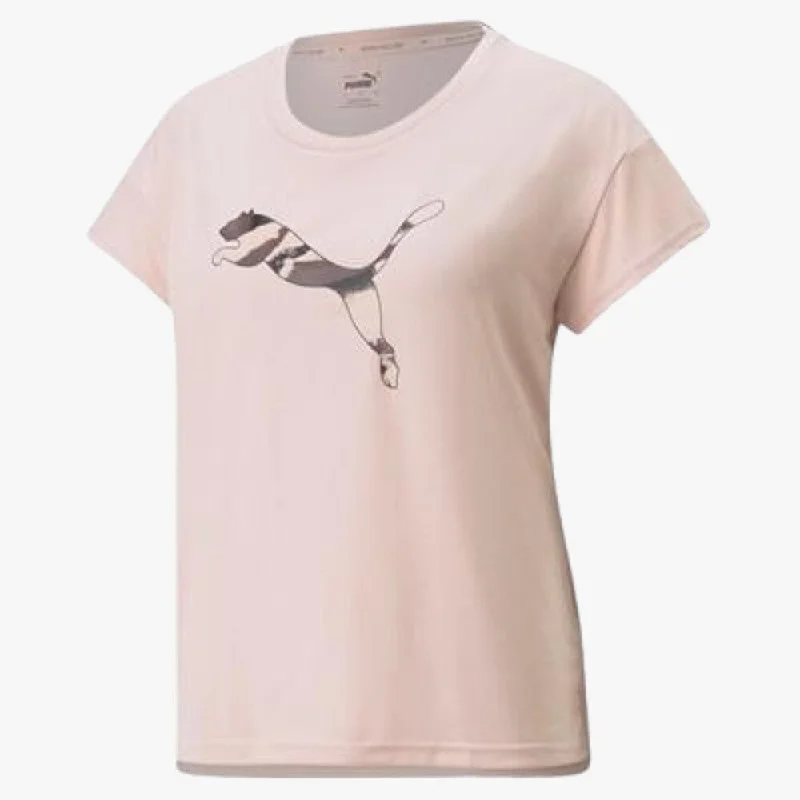 Puma Womens Modern Sports Short Sleeve Tee Rose Quartz Notch Collar Peter Pan Collar Cowl Neck Puma Womens Modern Sports Short Sleeve Tee Rose Quartz Notch Collar Peter Pan Collar Cowl Neck