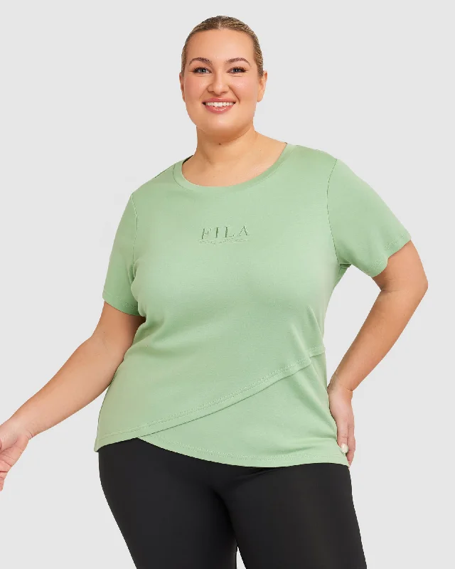 Women's Jiya Tee Mesh Blend Leather Blend Suede Blend
