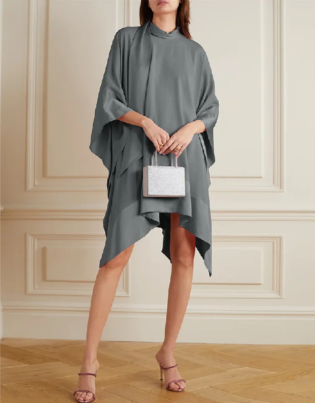 Grey Heavy Designer Heavy Maxi Dress Elegant Velvet Maxi Dress
