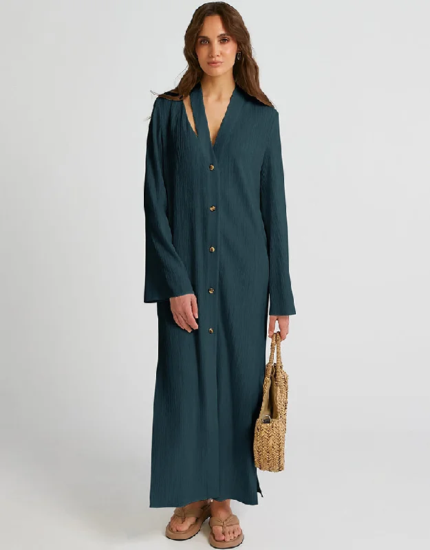 Rama Heavy Designer Heavy Fancy Maxi Dress Stylish One-Shoulder Maxi Dress