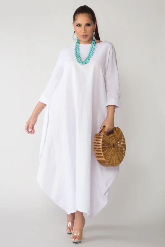 Valeria Resort Maxi Dress Stylish Off-Shoulder Maxi Dress