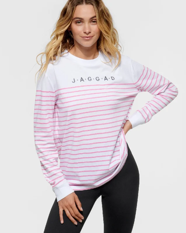 Laguna Long Sleeve Tee Zippered Front Buttoned Front Snap Front