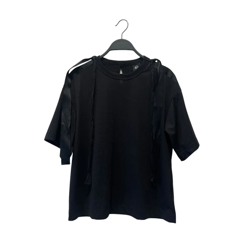 UNDERCOVER/UNIQLO/SS Blouse/S/Cotton/BLK/ Mandarin Collar Blouse