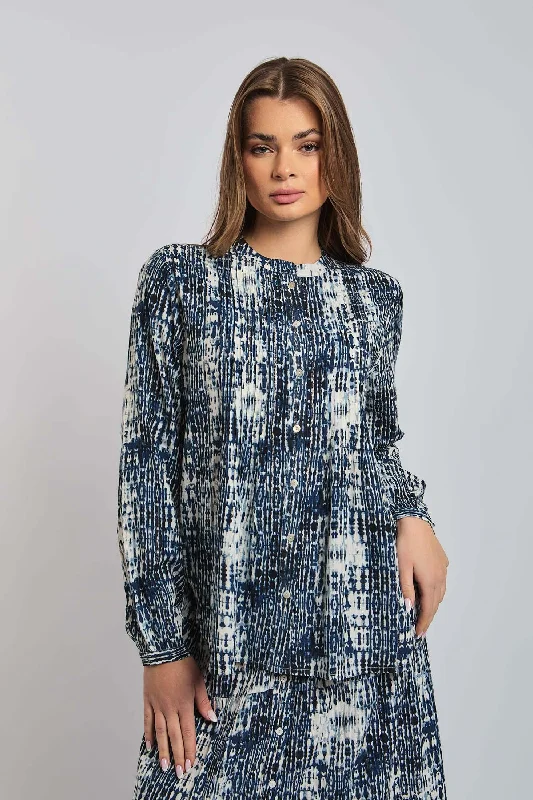 Blouse Casual Stripe Blouse