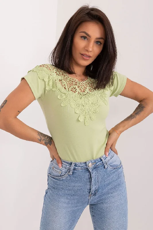 Blouse Factory Price Embroidered Cotton Blouse
