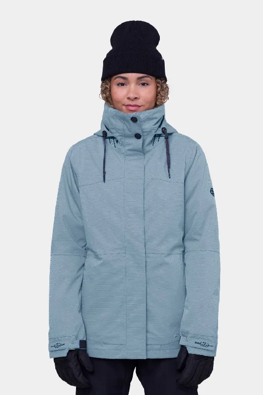 686 Women's Smarty 3-in-1 Spellbound Jacket - XS Boat Neck Shawl Collar Notched Collar 686 Women's Smarty 3-in-1 Spellbound Jacket - XS Boat Neck Shawl Collar Notched Collar