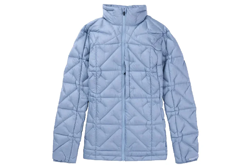 AK BAKER DOWN INSULATED JACKET Zippered Front Buttoned Front Snap Front