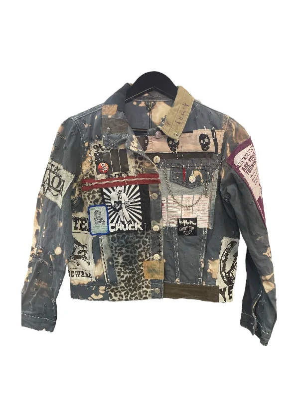 Any Old Iron X Red Mutha Chuck Jean Jacket Print Jacket Jacquard Jacket Embroidered Jacket Any Old Iron X Red Mutha Chuck Jean Jacket Print Jacket Jacquard Jacket Embroidered Jacket