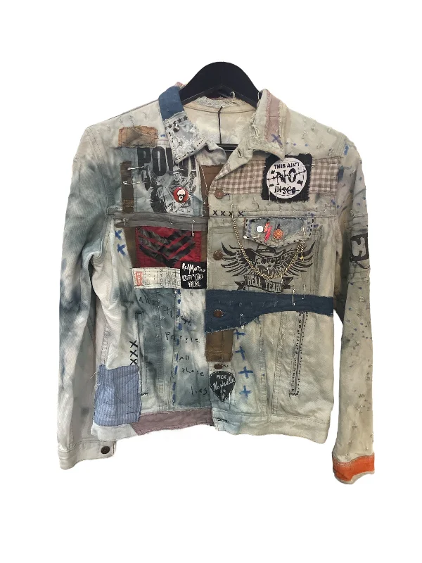 Any Old Iron X Red Mutha This Ain't No Disco Jean Jacket Herringbone Jacket Checkered Jacket Solid Jacket Any Old Iron X Red Mutha This Ain't No Disco Jean Jacket Herringbone Jacket Checkered Jacket Solid Jacket