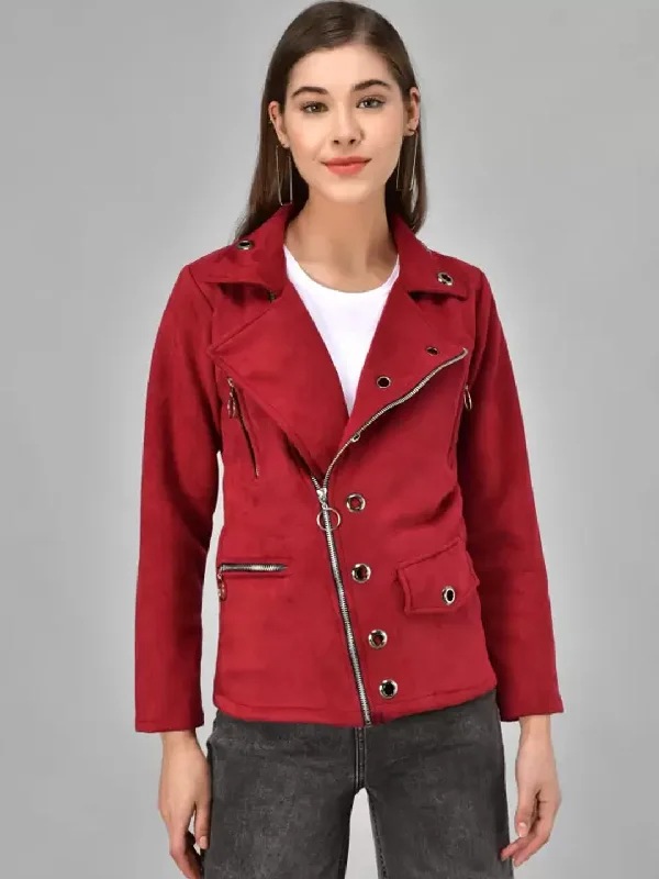 TANDUL  Full Sleeve Solid Women Jacket Anorak Shell Jacket Lightweight Jacket