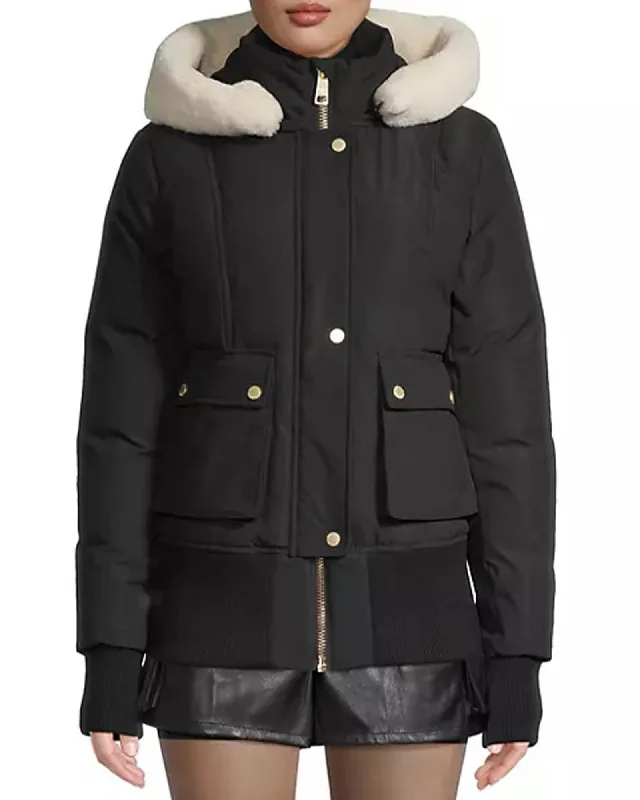 Fordham Bomber Jacket Snapped Jacket Toggled Jacket Drawstring Jacket