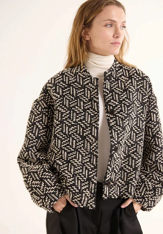 Jacket Jay Artic Wool Fabric Cashmere Fabric Tweed Fabric