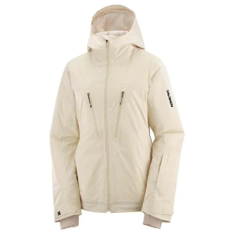 Salomon Women's Brilliant Insulated Jacket Collared Jacket Crew Neck Jacket Turtle Neck Jacket Salomon Women's Brilliant Insulated Jacket Collared Jacket Crew Neck Jacket Turtle Neck Jacket