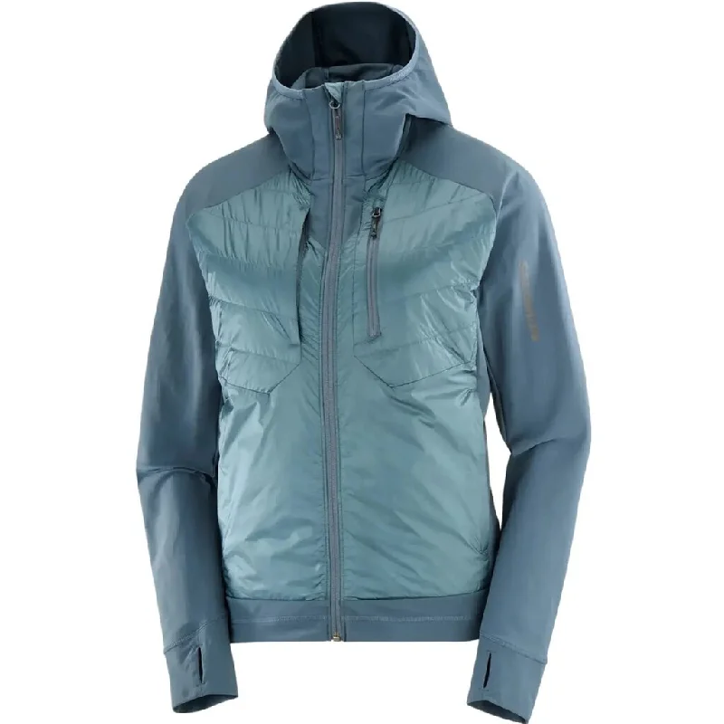 Salomon Women's Elixir Hybrid Insulated Jacket Chenille Fabric Brocade Fabric Lace Fabric