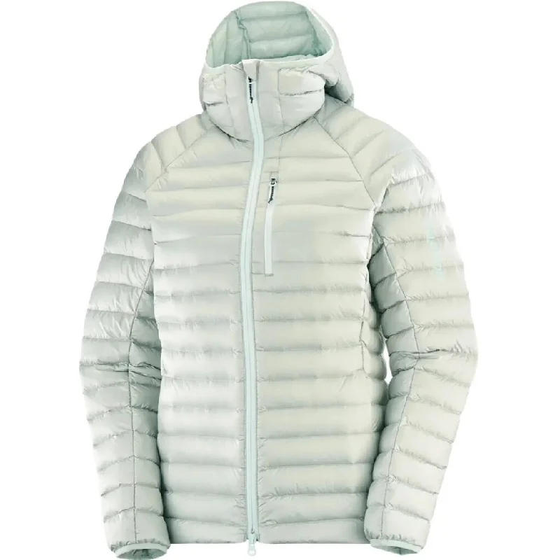 Salomon Women's Elixir Micro Down Hooded Jacket Snapped Jacket Toggled Jacket Drawstring Jacket Salomon Women's Elixir Micro Down Hooded Jacket Snapped Jacket Toggled Jacket Drawstring Jacket