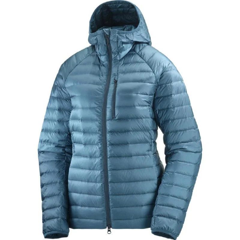Salomon Women's Elixir Micro Down Hooded Jacket Oversized Jacket Tailored Jacket Straight Jacket Salomon Women's Elixir Micro Down Hooded Jacket Oversized Jacket Tailored Jacket Straight Jacket