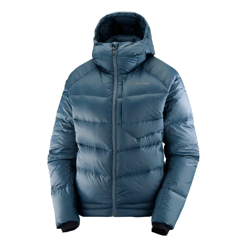 Salomon Women's Outline Down Hooded Jacket Jersey Jacket Tulle Jacket Batik Jacket