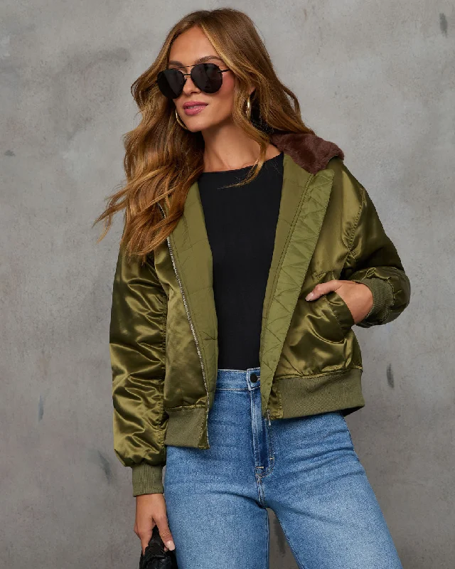 Tellie Faux Fur Hood Jacket Cardigan Sweater Pullover