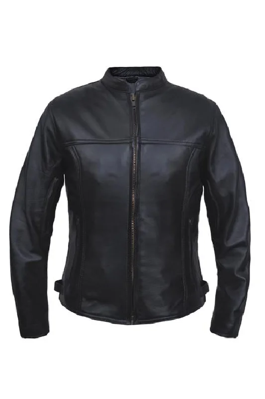 Unik Premium Leather Jacket Welt Pockets Slit Pockets Flap Pockets