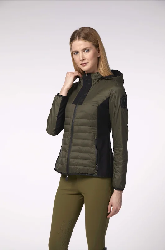 Vestrum Maiorca Ladies Quilted Jacket Hoodie Zip-Up Jacket Button-Up Jacket