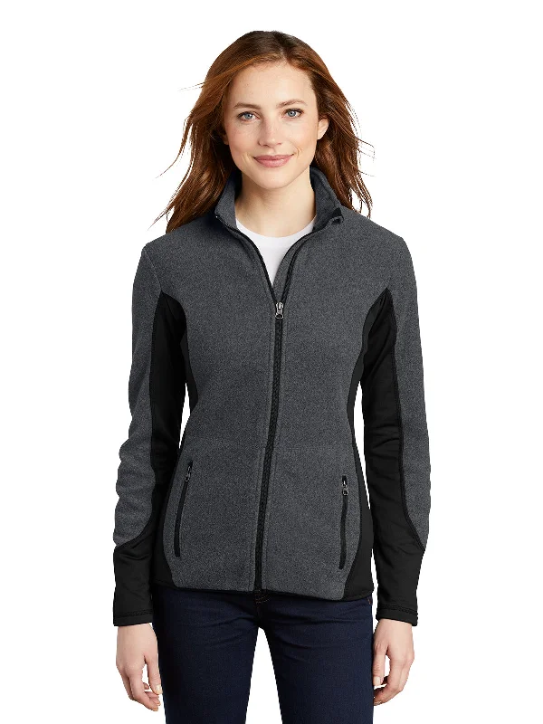 Women's Pro Fleece Zip Jacket Tailored Jacket Straight Jacket A-Line Jacket