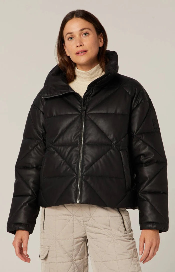 Women's Alta Puffer Jacket Plaid Jacket Tartan Jacket Houndstooth Jacket