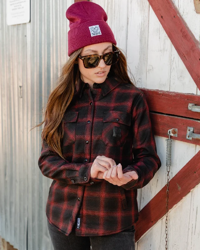 Women's Restoration Sherpa Lined Flannel Jacket Knit Fabric Woven Fabric Fleece Fabric Women's Restoration Sherpa Lined Flannel Jacket Knit Fabric Woven Fabric Fleece Fabric