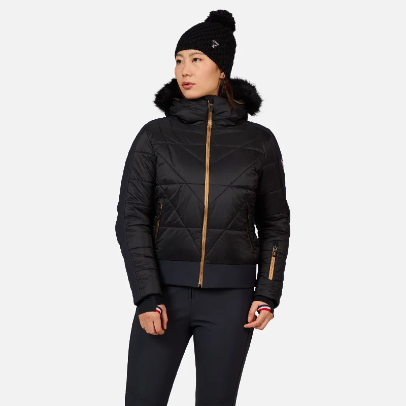 Women's Ventina Bomber Ski Jacket Oversized Jacket Tailored Jacket Straight Jacket