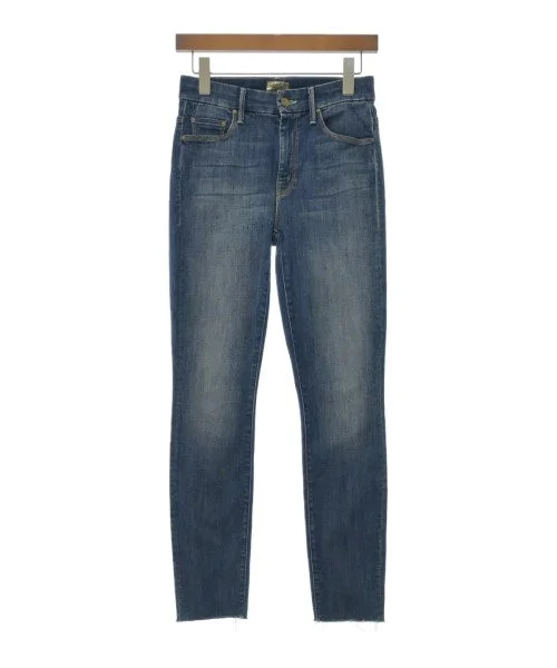 MOTHER Jeans Comfortable Distressed Straight-Leg Jeans