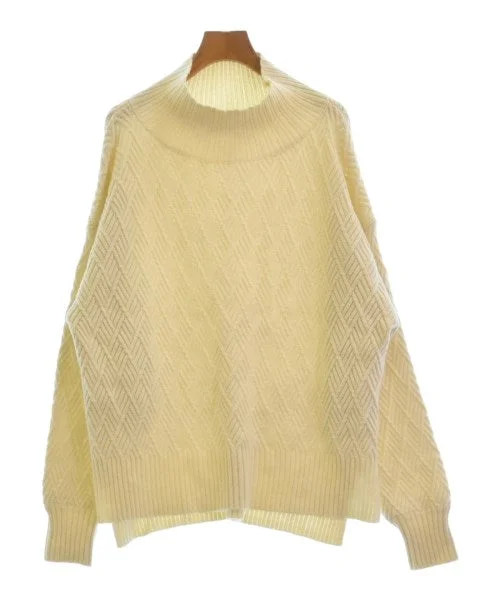 ROSSO Sweaters Turtle Neck Boat Neck Asymmetrical Neck